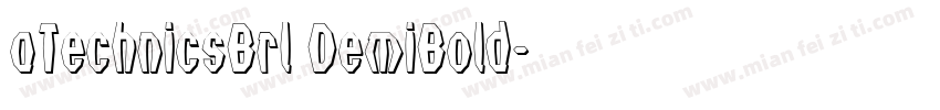 aTechnicsBrl DemiBold字体转换